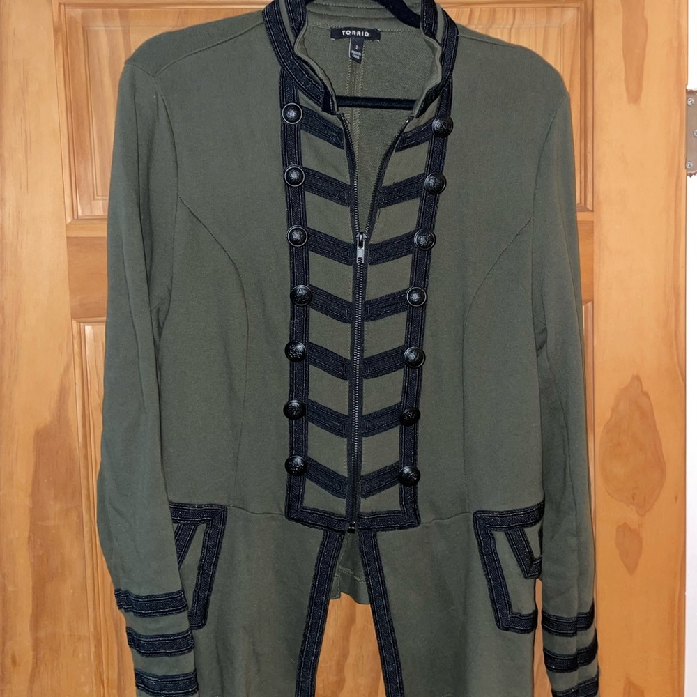 Vintage torrid military jacket